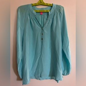LILLY PULITZER women’s long sleeve blouse